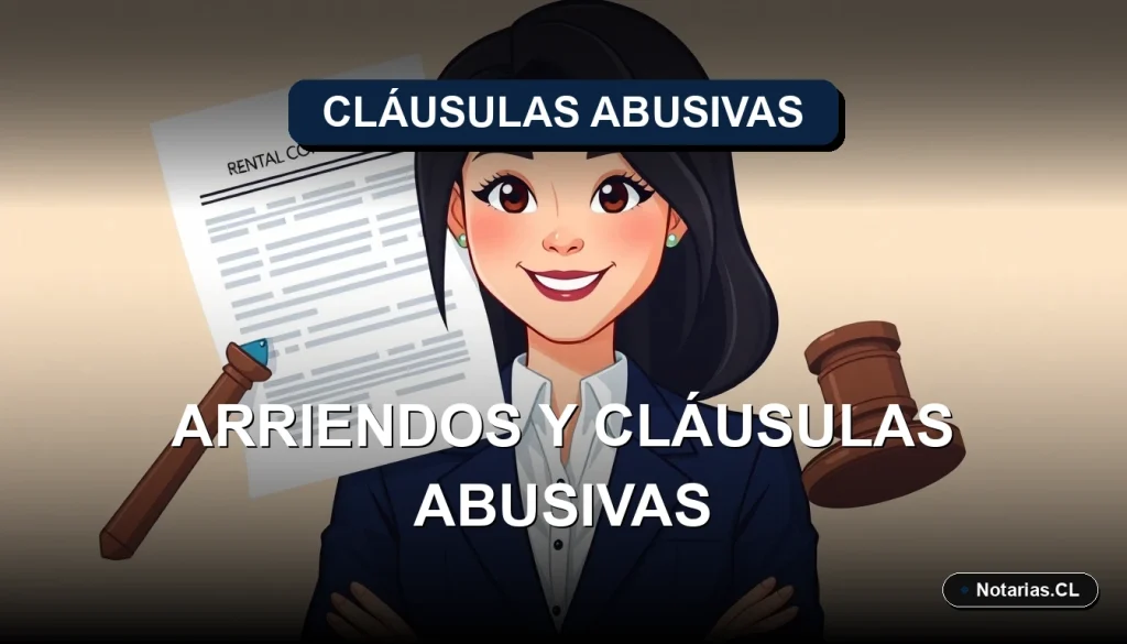 Abogada experta en derecho inmobiliario chileno explica la identificación y nulidad de cláusulas abusivas en contratos de arriendo, con herramientas legales de protección al arrendatario.