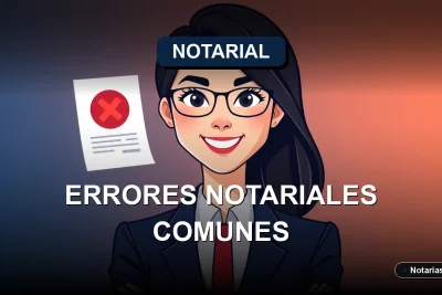 Imagen profesional que ilustra los documentos más rechazados en notarías en Chile. Representa a una notaria revisando un contrato estilizado, destacando la importancia de la precisión en los trámites legales para evitar observaciones y demoras.