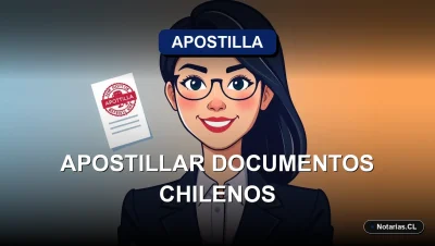 Guía completa y oficial para apostillar documentos chilenos desde el extranjero. Procedimiento, requisitos y contactos para validar sus actas y certificados internacionalmente.