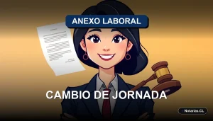 Guía legal completa sobre el Anexo de Contrato para modificación de jornada laboral en Chile. Documento formal para trabajadores y empleadores.