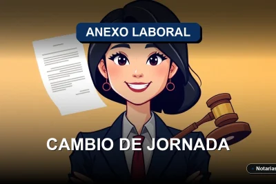 Guía legal completa sobre el Anexo de Contrato para modificación de jornada laboral en Chile. Documento formal para trabajadores y empleadores.