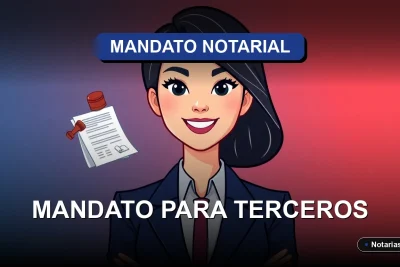 Guía legal sobre el poder notarial para terceros en Chile. Autorización, alcance legal y pasos para otorgar un mandato notarial de manera segura y conforme a la ley.