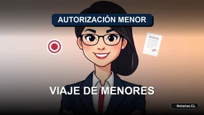 Guía legal formal sobre cómo autorizar el viaje de un menor de edad en Chile. Procedimientos, documentos requeridos y pasos ante notario para garantizar un viaje seguro y conforme a la ley.