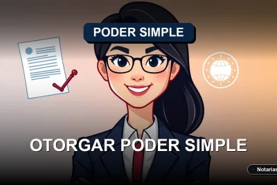 Guía legal paso a paso para otorgar un poder simple de manera digital en Chile. Información formal, confiable y práctica para ciudadanos.