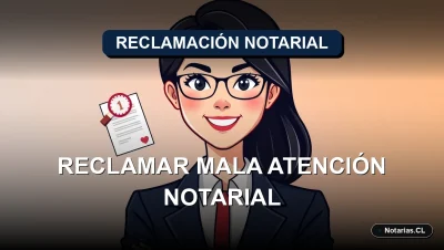 Guía legal paso a paso para presentar una reclamación formal por deficiente servicio notarial en Chile. Conozca sus derechos y el procedimiento ante la Cámara de Notarios.