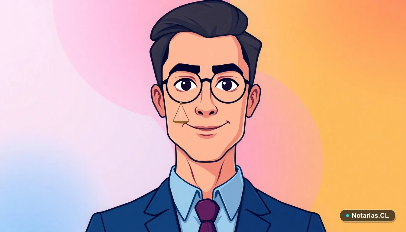 Iconografía legal que representa documentos y la balanza de la justicia, simbolizando el proceso de reclamo de la garantía de arriendo en Chile.